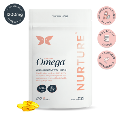 NurtureOmega™ | High-Strength Omega-3 Pregnancy Supplement