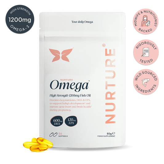 NurtureOmega™ | High-Strength Omega-3 Pregnancy Supplement