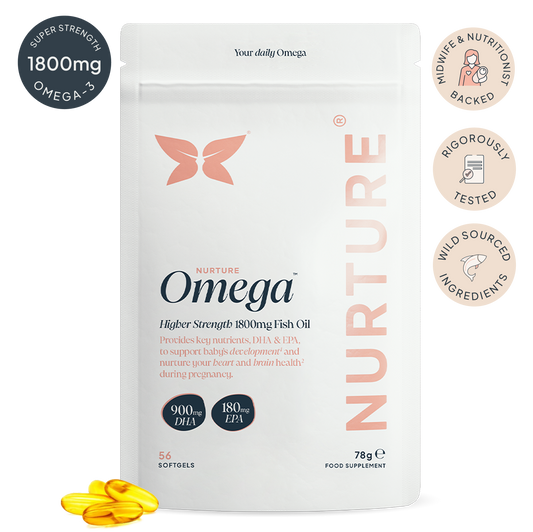 NurtureOmega™ | High-Strength Omega-3 Pregnancy Supplement