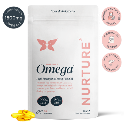NurtureOmega™ | High-Strength Omega-3 Pregnancy Supplement