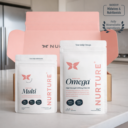 Omega‑3 DHA & Prenatal Multivitamin