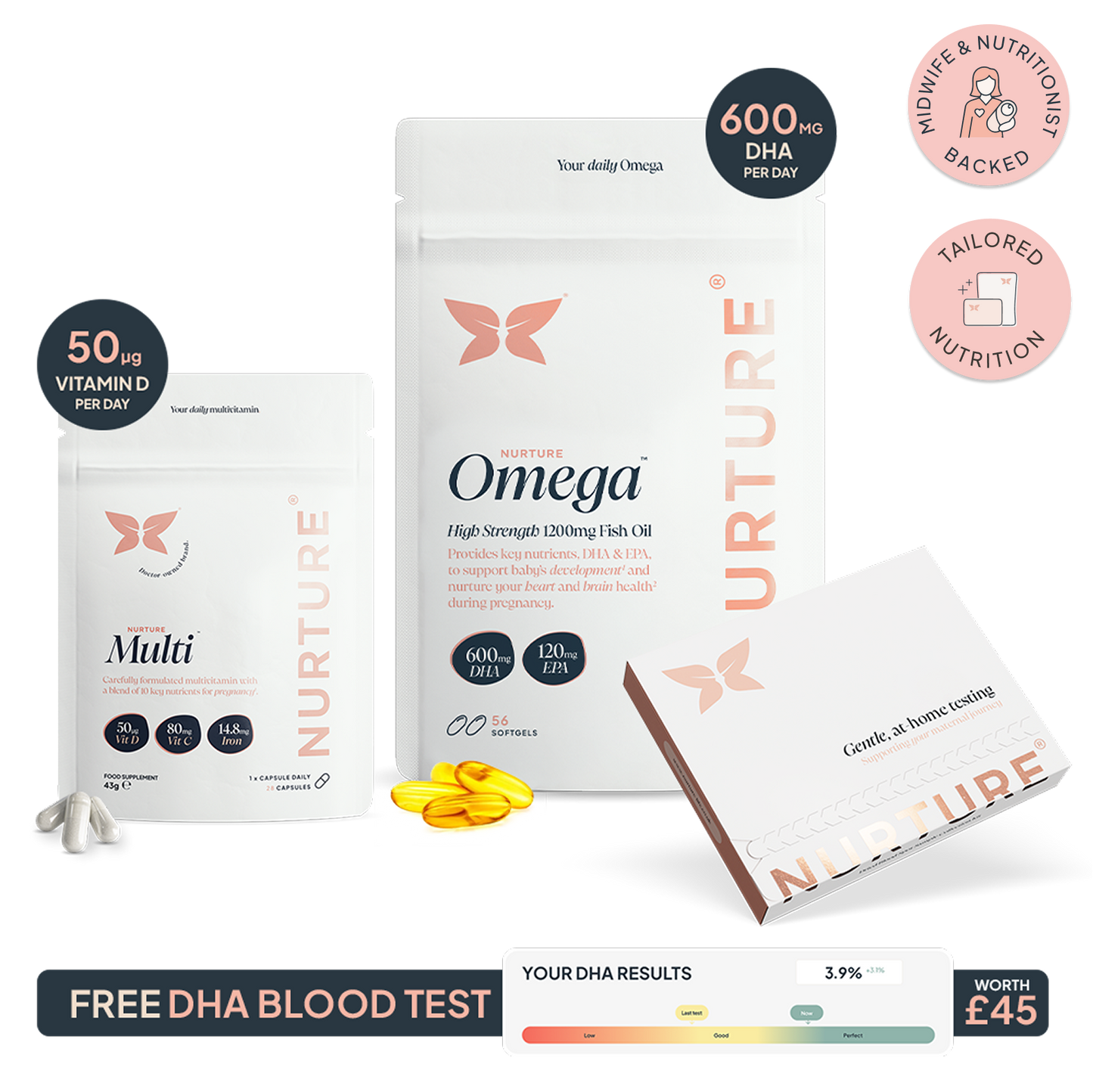 Nurture®Bundle: Complete Pregnancy Supplement Support