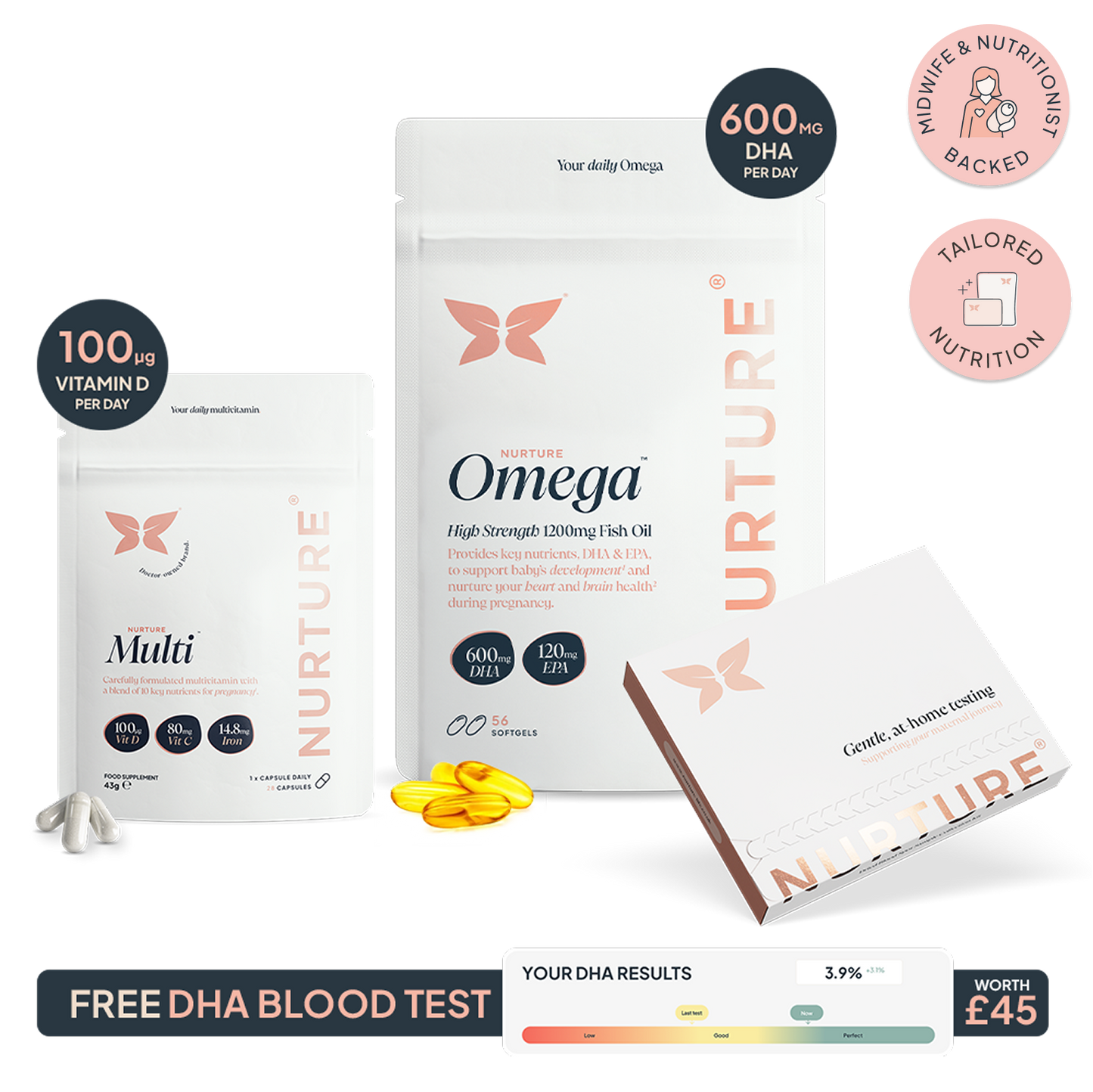 Nurture®Bundle: Complete Pregnancy Supplement Support