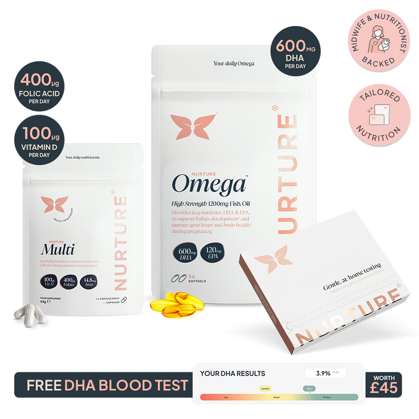 Nurture®Bundle: Complete Pregnancy Supplement Support