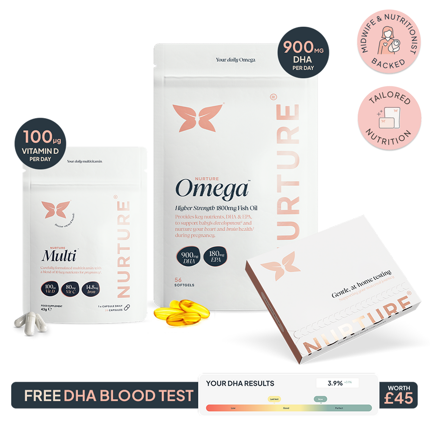 Nurture®Bundle: Complete Pregnancy Supplement Support