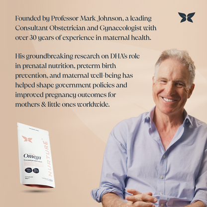 NurtureOmega™ | High-Strength Omega-3 Pregnancy Supplement